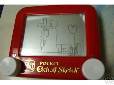 Etch A Sketch Jesus